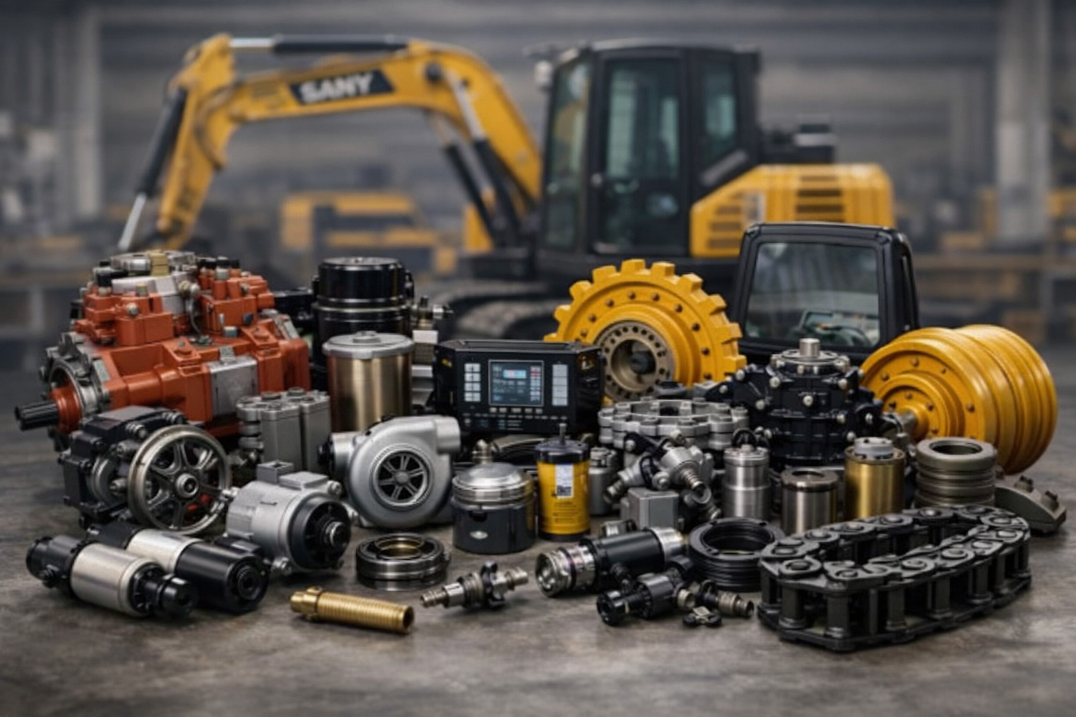 Heavy Equipment & Machinery Spare Parts