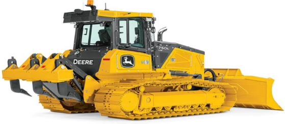 Heavy machinery truck